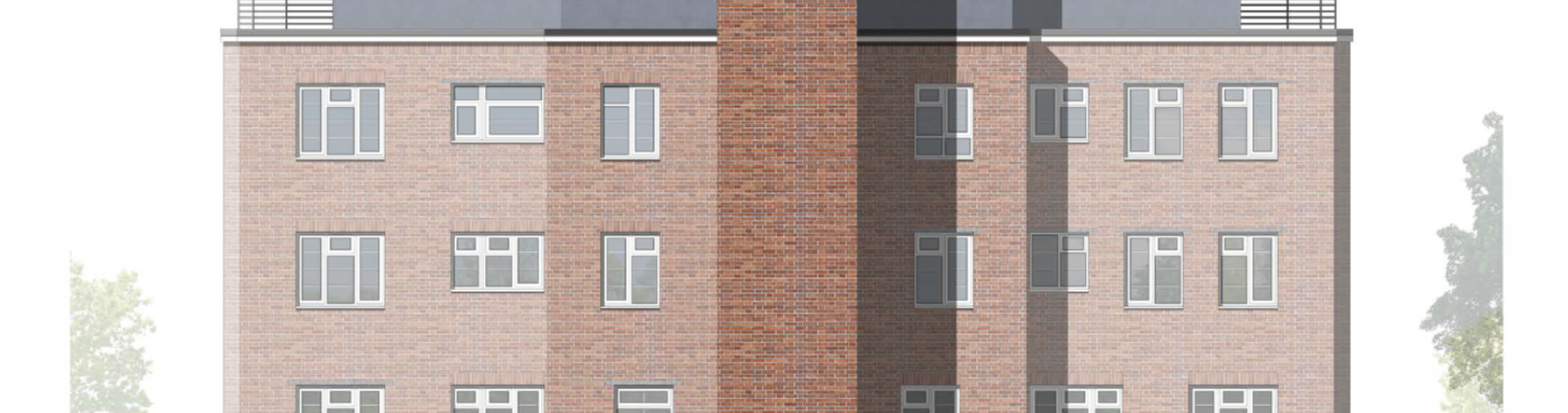 Cumberland Court Rear Elevation