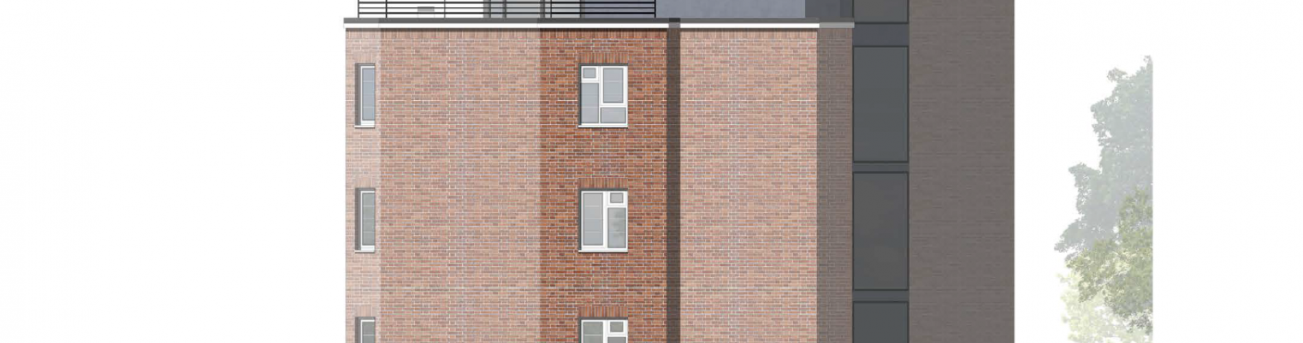 Cumberland Court Side Elevation